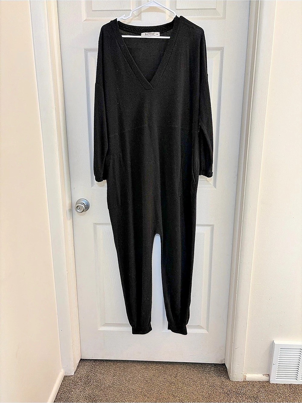 Three Bird Nest The Perfect Harem Jumpsuit Black Medium